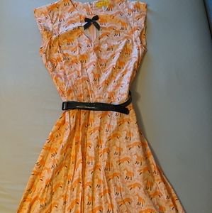 Bernie Dexter Fox Dress